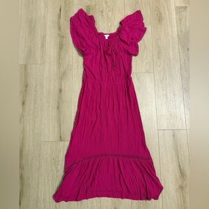 Pink Fuchsia Dress